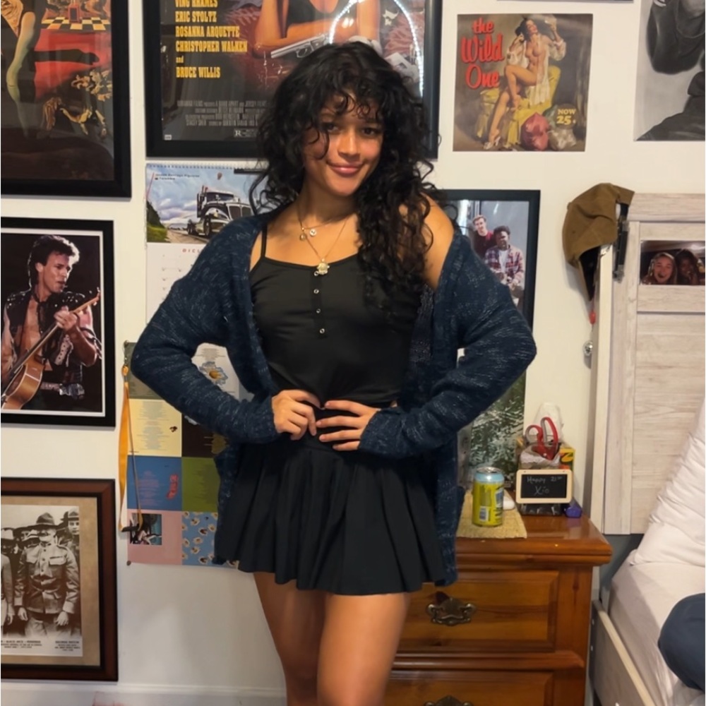 cardigan and tanktop